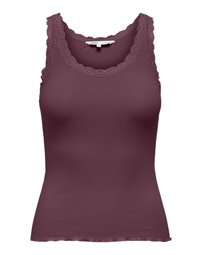  Only - ONLSara Sharai Tank Top - Burgundy